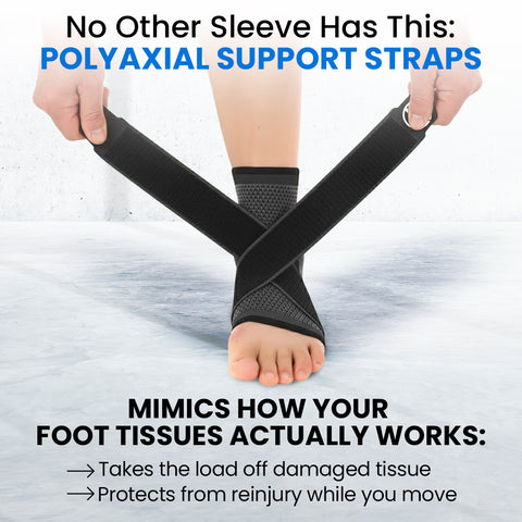Foot Sleeves With Support Straps