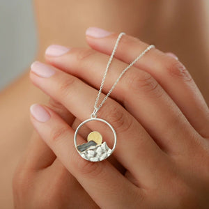 MOUNTAIN LUCKY CHARM NECKLACE